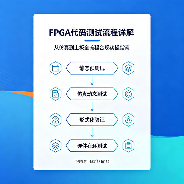 FPGA代码测试流程详解！从仿真到上板全流程合规实操指南-中安质信